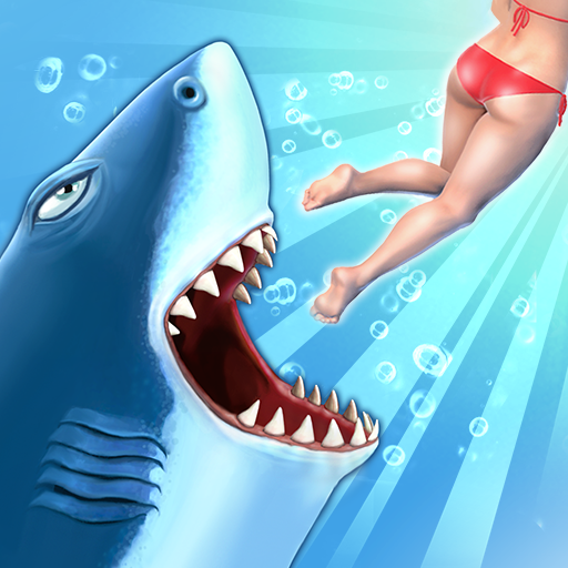 Desapego Games - Outros Jogos > Conta de Hungry shark evolutivo com todos  os tubarão e evolução vários item