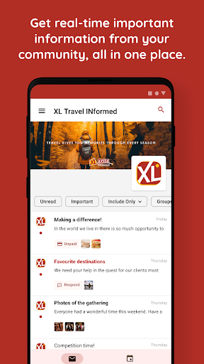 Android application XL INformed screenshort