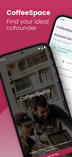 Android application CoffeeSpace screenshort
