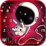 Galaxy Cartoon Astronaut Keybo