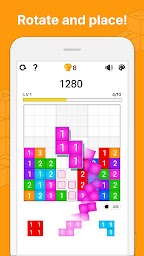 Numbertris - Block Puzzle Game