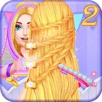 Fashion Braid Hairstyles Salon 2 - Girls Games Apk