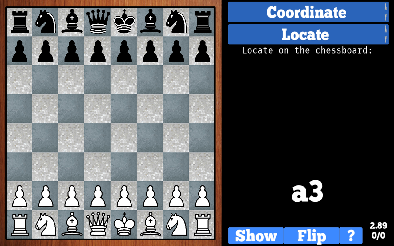 Android application Chess Notation Trainer screenshort