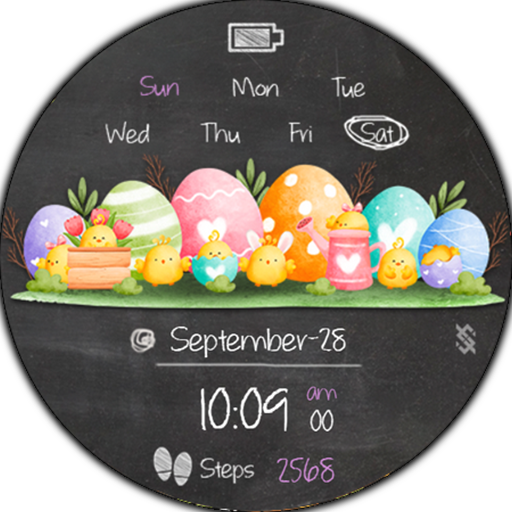 BFF36- Happy Easter day Eggs - AppWisp.com