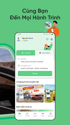 MIOTO - Car rental app Screen 2