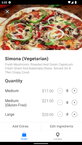 CIAO CIAO Pizza Screen 3
