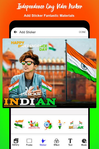 Independence Day Video Maker Screen 3