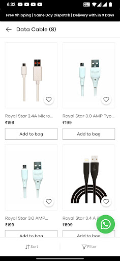 B2B Mobile Accessories Screen 2