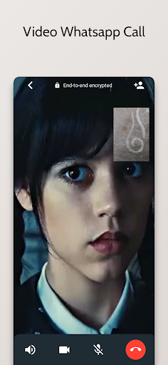 Wednesday Addams Call Prank screenshot