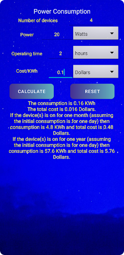 Multi Calc Screen 2