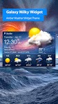 screenshot of live weather widget accurate