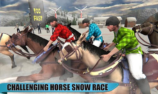 سباق الثلج 2019: حصان ، سيارات ، سباق الثلج 1