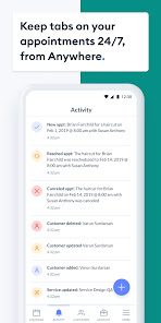 Screenshot 8 Setmore appointment scheduling android