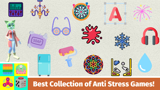 Antistress, Relaxing, Stress/Anxiety Relief Games apktreat screenshots 1