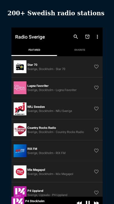 Online Radio Sweden: FM & AM - 4.7 - (Android)