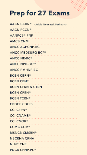 Screenshot of Pocket Prep Nursing