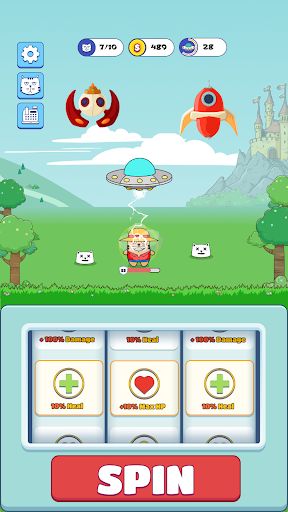 Android application Cup Cat: Spin Hero screenshort