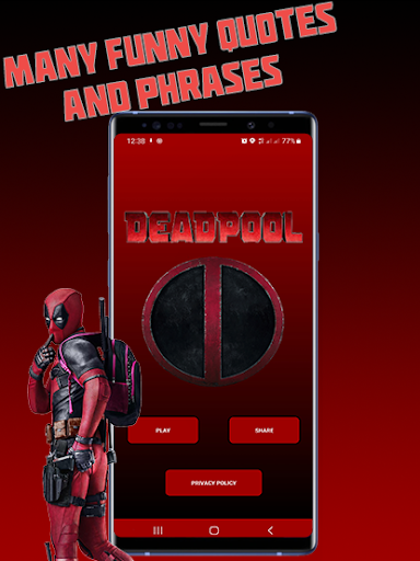 Android application D3ADPOOL Soundboard screenshort