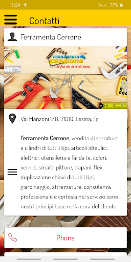 Ferramenta Cerrone Screen 2