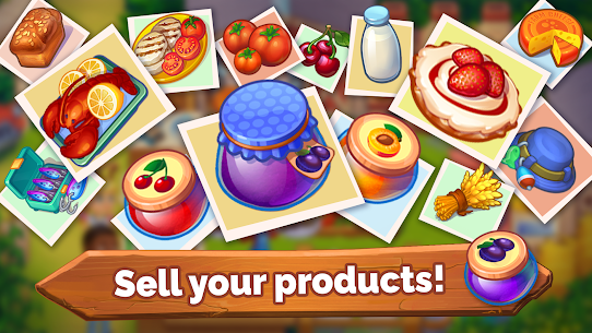 Cooking Farm – Hay & Cook game Apk Mod for Android [Unlimited Coins/Gems] 4