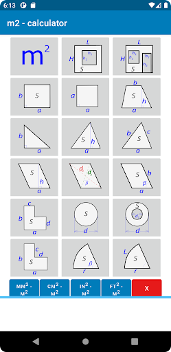 Android application m2 - calculator screenshort