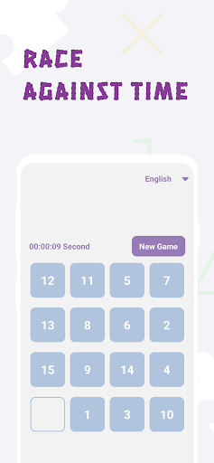 Android application Number Puzzle Challenge screenshort