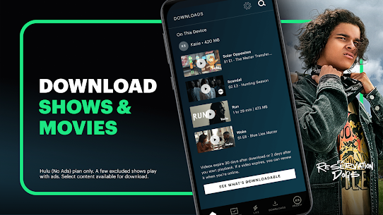 تحميل تطبيق Hulu pro‏ لمشاهدة الافلام للأندرويد باخر إصدار 3