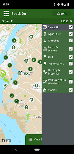 Screenshot of Visit Salem County NJ