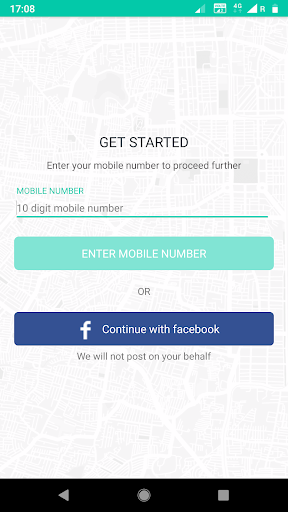 Android application RideAlly - Guaranteed Cabs screenshort
