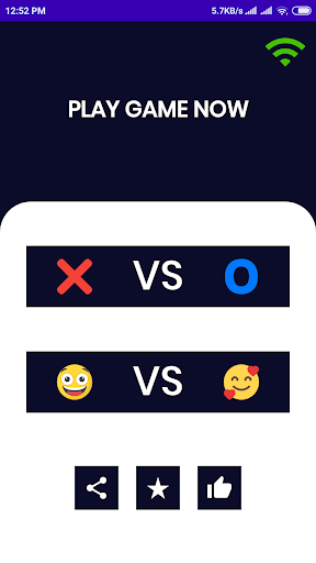 Android application Tic Tac Toe: Play with Xs & Os screenshort