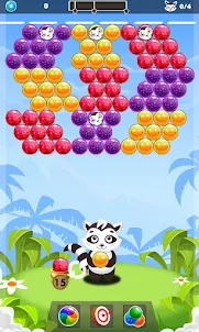 Bubble Shooter Racoon Rescue