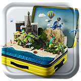 Suitcase Trip Dreams LiveWP icon