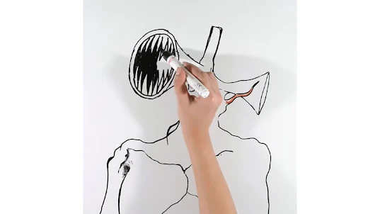 Draw a sirenhead monster