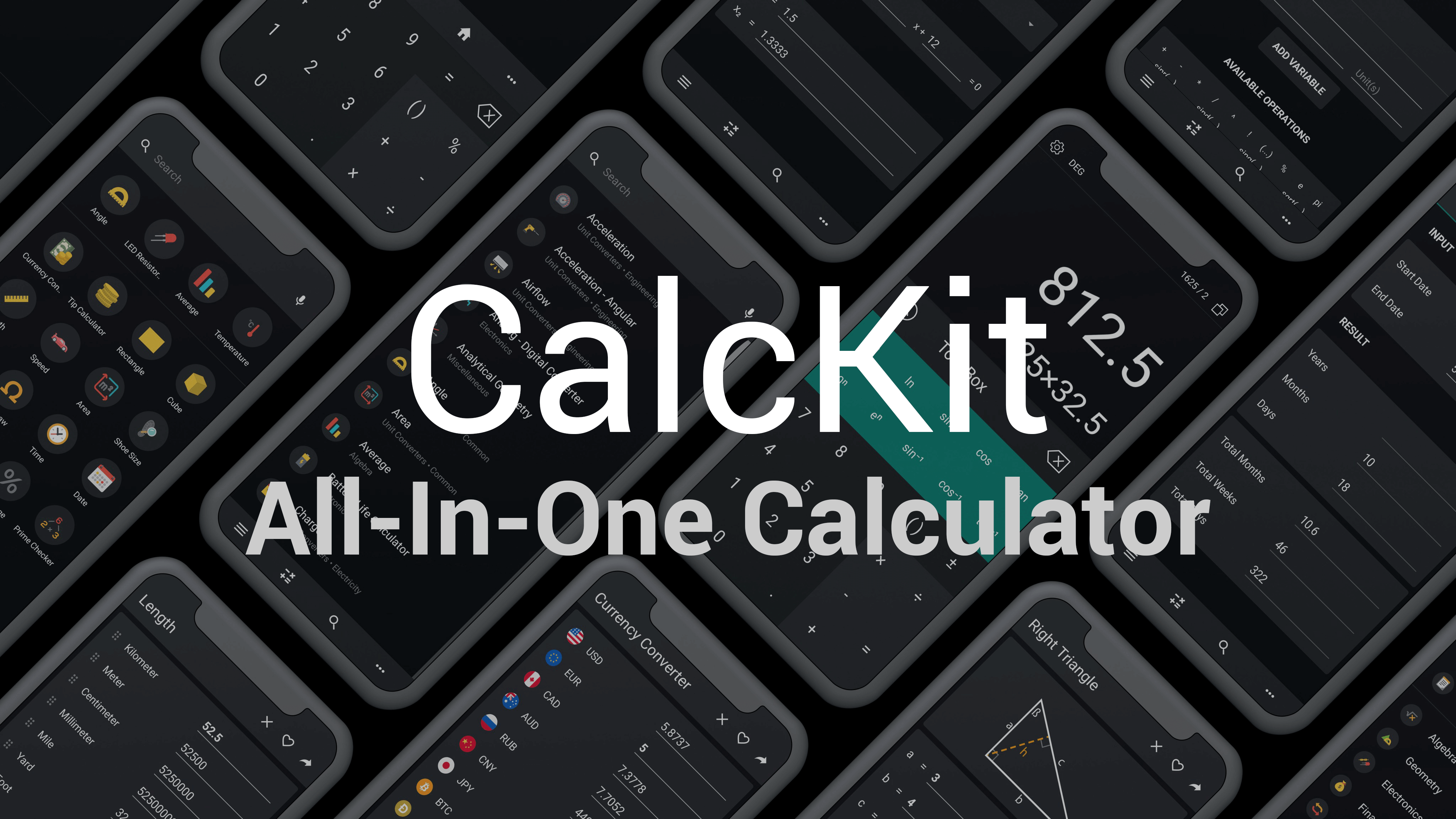 CalcKit: All in One Calculator v5.2.0 APK + MOD [Premium Unlocked] [Latest]