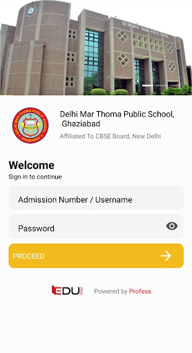 Android application Delhi Mar Thoma Public School screenshort