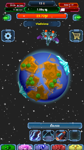 Android application Tap, Click ‘n Destroy screenshort