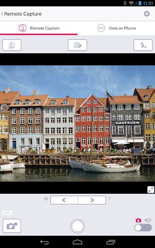 Screenshot of EXILIM Connect
