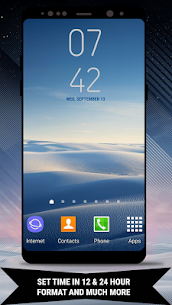Galaxy Note8 Digital Clock Widget Pro APK (Paid) 5