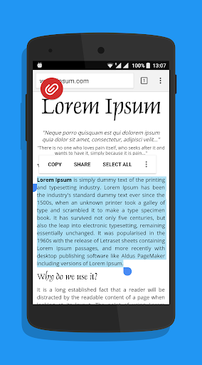 Clipper Floating Clipboard