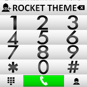 Theme Pure White RocketDial