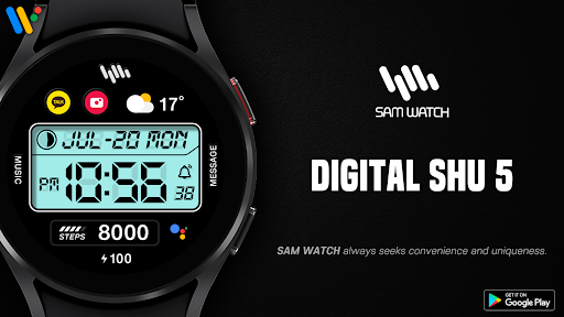Android application SamWatch Digital Shu 5 screenshort