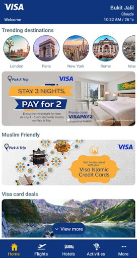 Android application Pick A Trip: Holiday planner screenshort