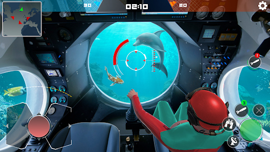 Captura de Pantalla 13 Submarine Titans Rescue Ship android