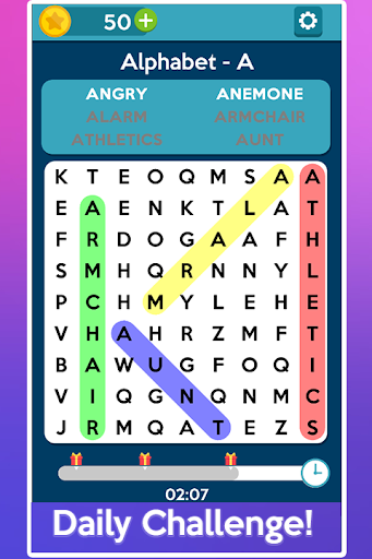 Word Search Classic Puzzle Screen 2