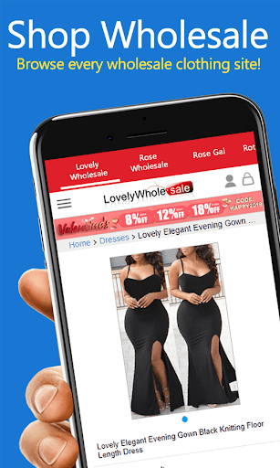 Android application Wholesale Clothing & Fashion f screenshort