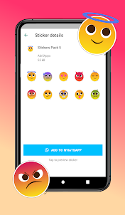 WAStickerApps Emoji adesivos