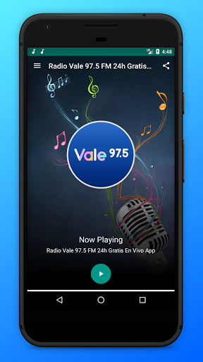 Android application Radio Vale 97.5 Argentina FM screenshort