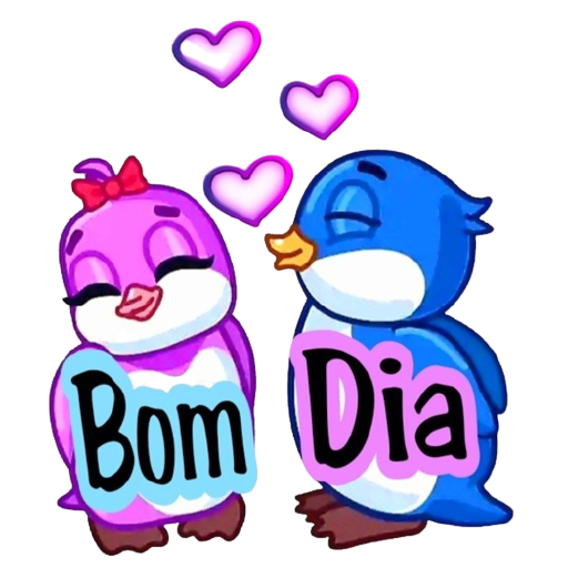 Figurinhas Bom dia Boa tarde logo