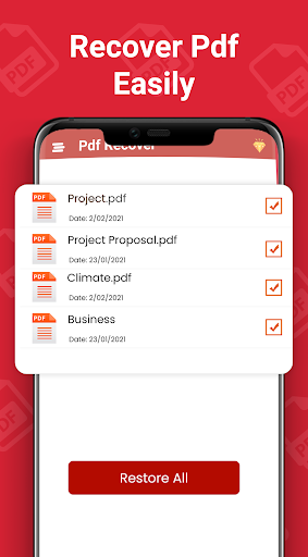 PDF Recovery & PDF Reader Screen 3