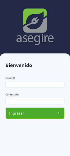 Android application Gestión Integral de Residuos screenshort
